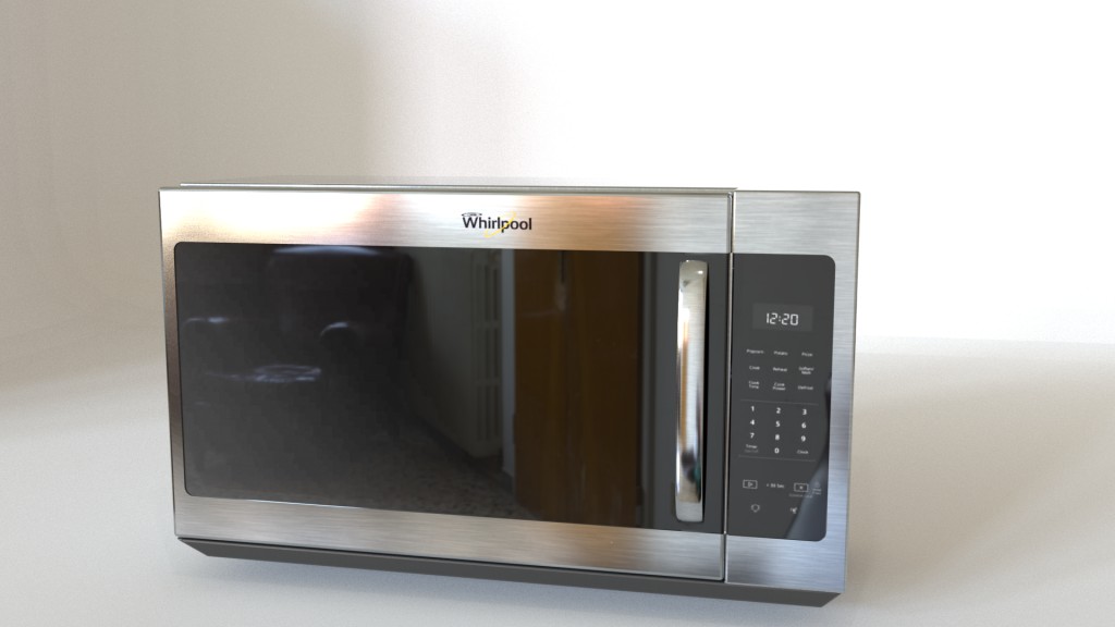 Microwave in Stainless Steel with Electronic Touch Controls preview image 1